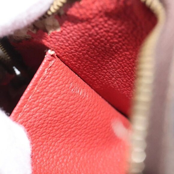 LOUIS VUITTON Damier Ebene Pochette Cosmetic PM Pouch N47516 LV Auth 113477 - Picture 15 of 16